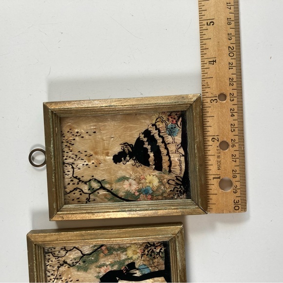 Vintage 1930s Flowercraft Milkweed Silhouette Mini Pictures - Picture 10 of 15